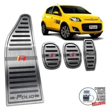 Imagem de Pedaleira Manual Descanso Palio Sporting 2012 A 2017 Preto