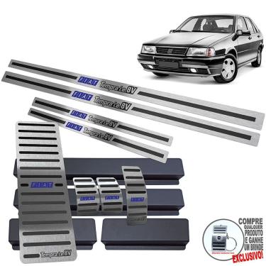 Imagem de Descanso Pedaleira Soleira fiat Tempra Ie 8V 1992 1999 Preto