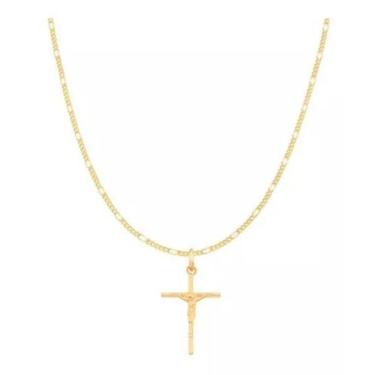 Imagem de Cordão masculino 60cm 530072 + ping cruz rommanel