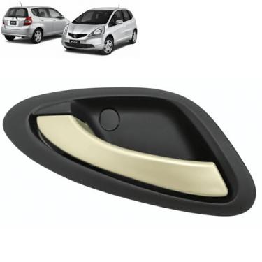Imagem de Maçaneta Interna Puxador Gatilho Porta Esquerda Motorista Honda Fit 20