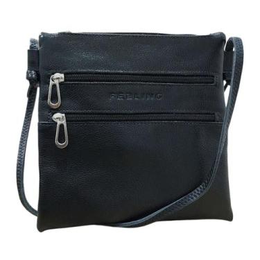 Imagem de Bolsa em Couro Transversal Formosa Feeling Preto 18204