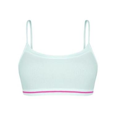 Imagem de Soutien Top Lobinha Infantil Mocinha Sem Costura Sem Bojo Alcinhas Microfibra Lupo-Feminino