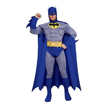 Imagem de Rubies DC Comics Super-heróis: Fantasia de Batman para adultos, masculina grande