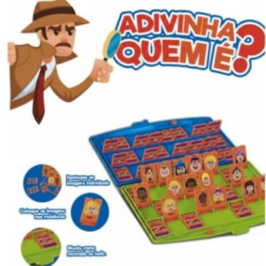 Imagem de Genérico Jogo de Tabuleiro Adivinha Quem É?, Brinquedo Educativo Interativo, Estimula Raciocínio e Atenção, para Crianças