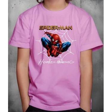 Imagem de Camiseta Camisa Infantil Juvenil Menino Menina Homem Aran ha Super Her