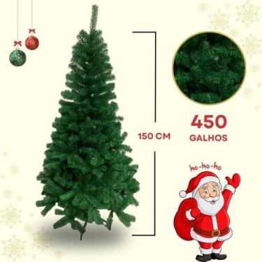 Imagem de Árvore de Natal Premium 450/540/600/900 Pontas - 1,5m 1,8m 2,1m 2,4m S