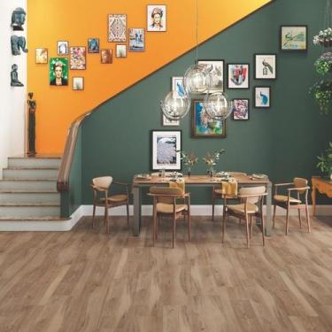 Imagem de Piso Laminado Eucafloor New Evidence Smart Oak Cx 2,77m² - Única Único