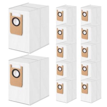 Imagem de Pacote de 12 sacos de pó compatíveis com o aspirador Eufy Omni S1 Pro 