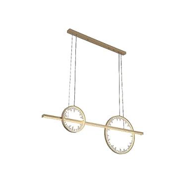 Imagem de PENDENTE MILENIUM DOURADO (C)12CM (L)12CM (A)4CM 1X54W 3000K 3225LM LED