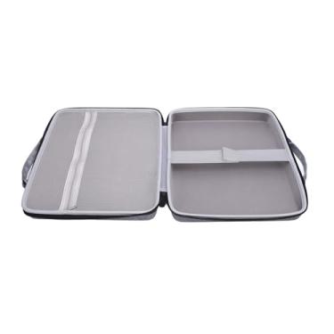 Imagem de aqxreight Bolsa de Cabos Eletrônica à Prova de Choque, Caixa de Armazenamento Portátil, Bolsa de Armazenamento Protetora para Antenas de Cabo, Adaptadores de Energia, Manuseá-la Fazendo Uso para