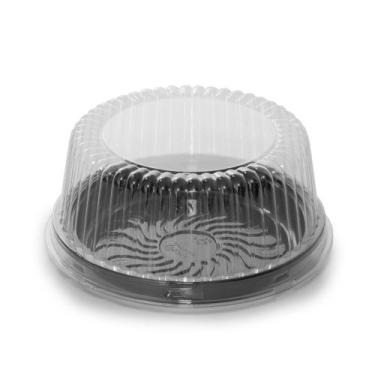 Imagem de G35 Embalagem Para Bolo E Torta P35 Baixa Preto Com 100un. - PPLAST