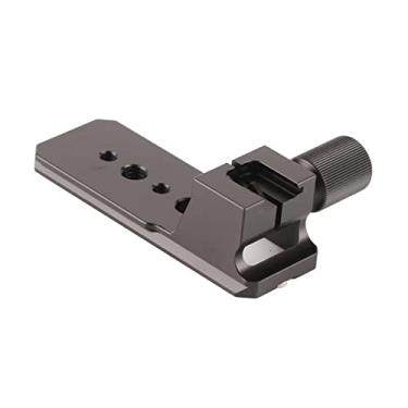 Imagem de Pé de substituição para colar de lente, base de aro de montagem em tripé compatível com Son y FE 200 600 mm, base de suporte de argola para tripé de lente, placa de liberação rápida Arca embutida