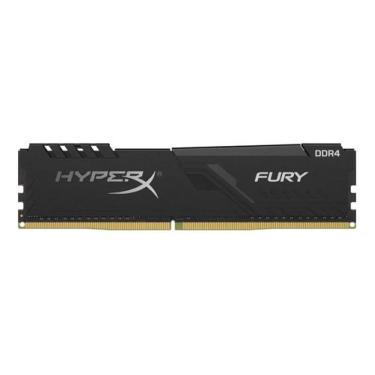 Imagem de Memória Ram Fury Color Preto 4gb 1 Hyperx Hx424c15fb3/4 + Nf - Kingsto