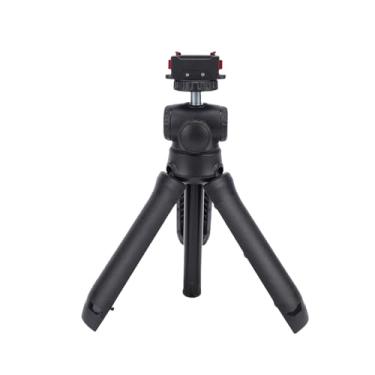 Imagem de Asixxsix Tripé Extensível para Selfie Stick, Poste Ajustável de 4 Seções de 20 a 49 Cm Com Cabeça Esférica 360 e Suporte Magnético, para Smartphones, Câmeras de Ação, Vlogging