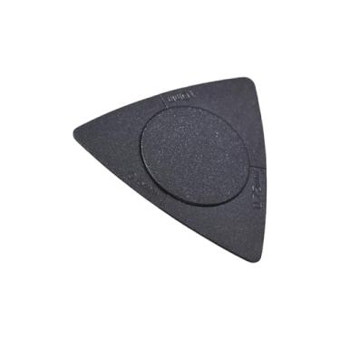 Imagem de Palheta de guitarra 0,5/0,75/1 mm, palhetas de palhetas de guitarra para ukulele baixo acústico elétrico, acessório de instrumento musical (preto)