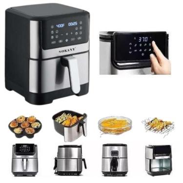 Imagem de Ayr Fryer Automática Visor Digital Linha Premium Sokany Vida Saudavel 