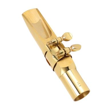 Imagem de ZJchao Kit de Bocal de Saxofone Tenor Tipo 5 -FLAT B Key para Profissionais Iniciantes