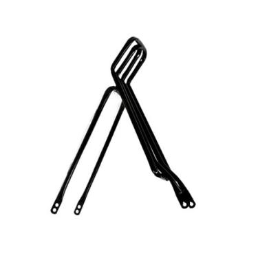 Imagem de Bagageiro, Bagageiro Tubão Rabetão Articulado, Aro 24, Garupa (Preto)