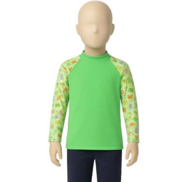 Imagem de Blusa Termica Infantil Básica WLS Modas Manga Longa Estampada Proteção