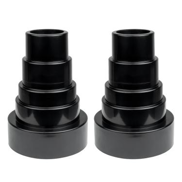 Imagem de Poolmaster Conjunto de encaixe de conversão de 40 mm a 1¼ polegada e 1½ polegada - compatível com Intex e outras piscinas acima do solo - Adaptador de mangueira de piscina durável (conjunto de 2)