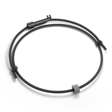 Imagem de Bucexo Ferramenta de escape de pulseira de disjuntor de janela de carro com conta de tungstênio e chave de algema (AHK3), alça de pulso EDC, ferramenta de auto-resgate de disjuntor de vidro de