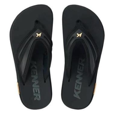 Imagem de CHINELO KENNER KIVAH NEW FORCE PRETO DOURADO ORIGINAL-Masculino