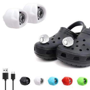 Imagem de Lanternas LED recarregáveis Vergissm para Croc, impermeáveis