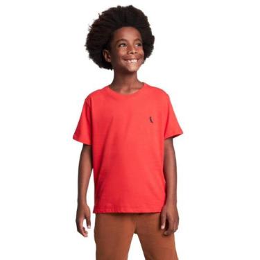 Imagem de Camiseta Mini Gota Pica-Pau Bordado Reserva Mini, Vermelho, 04