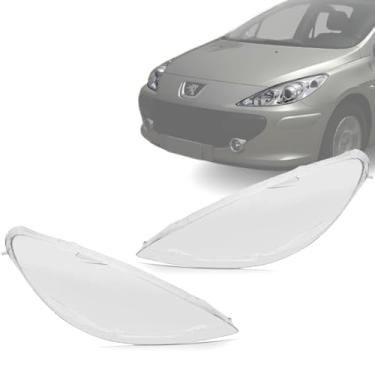 Imagem de Par Lente Farol Peugeot 307 2007 2008 2009 2010 2011 2012