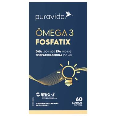 Imagem de Ômega 3 Super DHA - 60 Cápsulas - Puravida-Unissex
