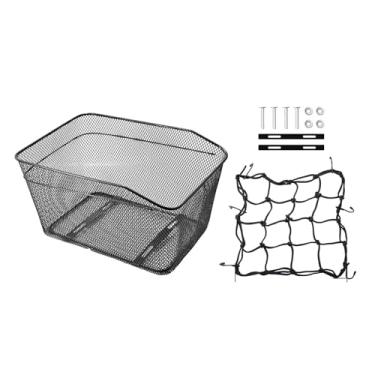 Imagem de Pegciuho Cesto Traseiro para Bicicleta, Bagageiro Robusto, Ideal para Ciclismo Esportivo Ao Ar Livre.