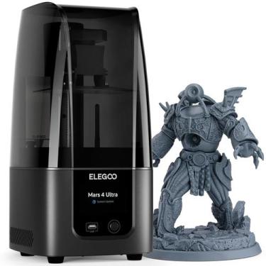 Imagem de Impressora 3D ELEGOO Mars 4 Ultra MSLA 9K LCD 6,5x6,04x3,06 polegadas