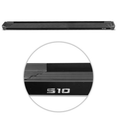 Imagem de Estribo Lateral S10 CS 2012 a 2025 Aluminio Preto A3