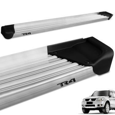 Imagem de Estribo Lateral Pajero Tr4 2002 a 2015 Aluminio Natural A3