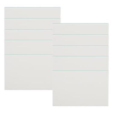 Imagem de Blocos de escultura em borracha 10 peças, carimbo de borracha macio DIY, tijolo para escultura em xilogravura, artistas em relevo, artesãos, material de borracha 15x10x0,8cm (Branco Verde)