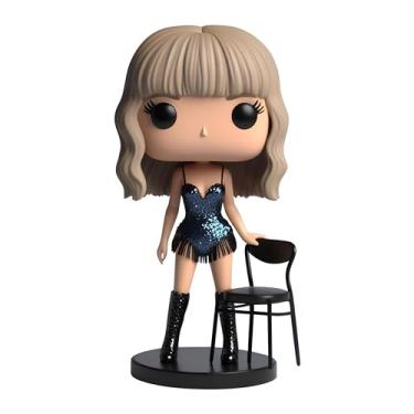 Imagem de Bonita boneca cantora estrela resina epóxi moda modelagem cantando, encantos estilo desenho animado, o melhor presente para fãs de música e amigos (#1)