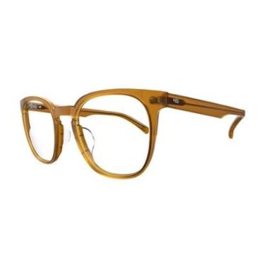 Imagem de Armação De Óculos Hb Ecobloc 0445 10104450640010 Marrom Translúcido-Feminino