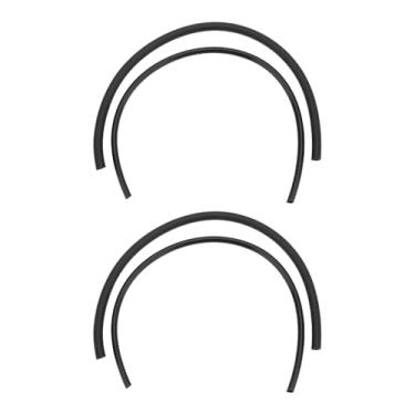 Imagem de ECSiNG Kit de mangueira de linha de combustível de borracha longa e curta 4 peças de soprador de folhas 42820071014 compatível com Stihl BR500 BR550 BR600