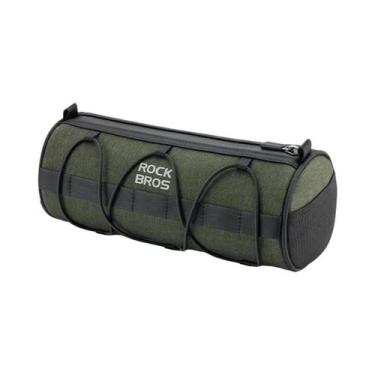 Imagem de Bolsa Multifuncional Para Guidão De Bicicleta ROCKBROS De Grande Capac