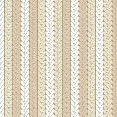 Imagem de Tecido Tricoline Tricô Bege para Artesanato - Fuxicos e Fricotes - 50 