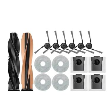 Imagem de Compatível com os aspiradores Dreame X50 Ultra, X40 Pro e S40 Enhanced Edition: peças de reposição, escova lateral principal, filtro HEPA, pano de limpeza, saco para pó e acessórios.(Plum)