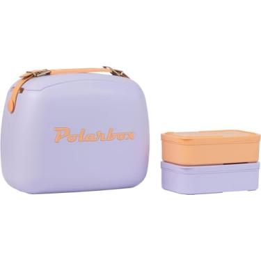 Imagem de Polarbox Lancheira 6L roxo pop detalhes laranja