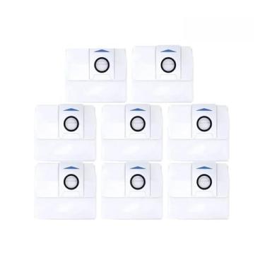 Imagem de Escovas principal e laterais + filtro + esfregão + saco de pó, compatível com ECOVACS T20 OMNI/T20e OMNI/T20e/T20 MAX/T20 Pro/T20 PRO PLUS - Acessórios para aspirador robô(8pcsA)