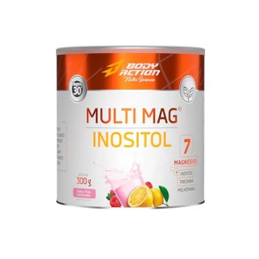 Imagem de Multi Mag Inositol 7x Magnésios 300g Bodyaction (Único, Pink Lemonade)