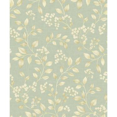 Imagem de Papel De Parede Icon Folhagem Verde Ic3003