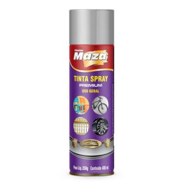 Imagem de Tinta Spray Alumínio para Rodas Maza Automotivo Secagem Rápida Premium