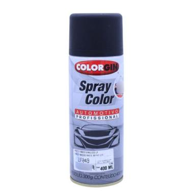 Imagem de Tinta automotiva spray preto fosco vinilico lf colorgin 300ml - SHERWI