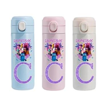 Imagem de Garrafa Térmica De Aço Inoxidável 420ML K-Pop Demon Hunters Para Menin