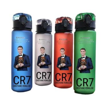 Imagem de Garrafa De Água Portátil De Quatro Cores CR7 Cristiano Ronaldo 560ML P