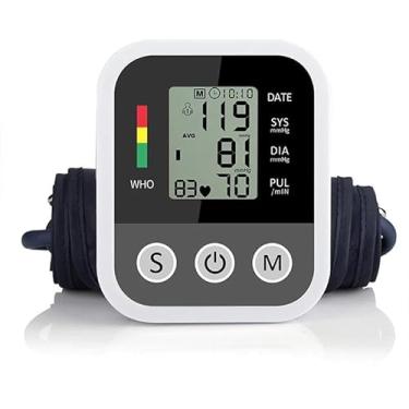 Imagem de Monitor digital de pressão arterial de braço totalmente automático (preto)